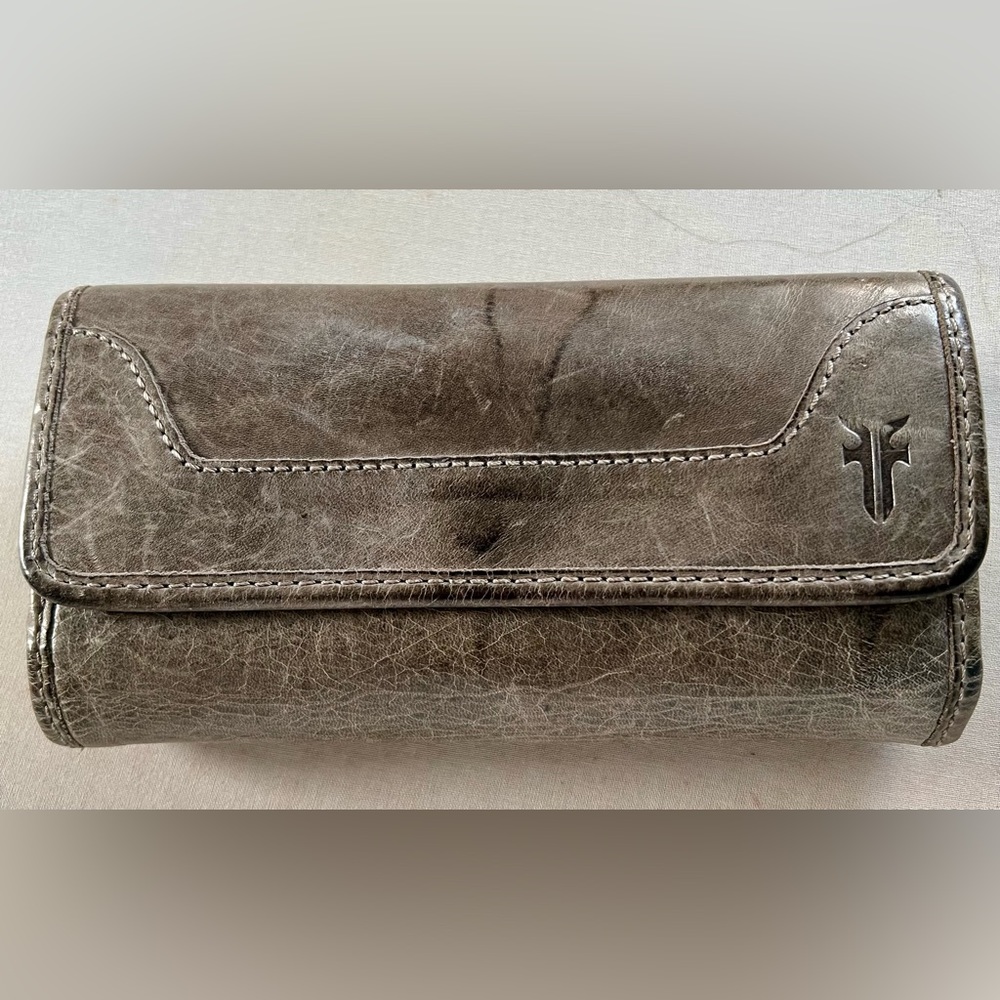 FRYE clutch wallet